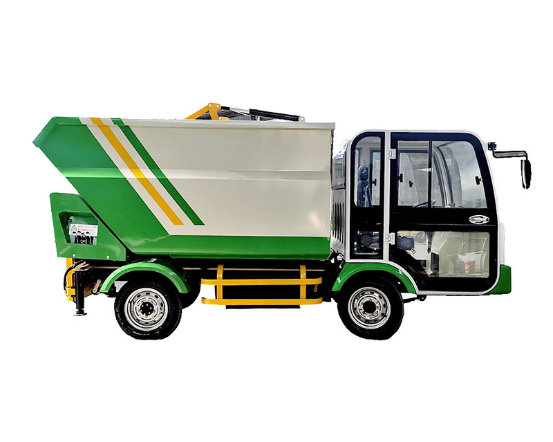 皓瑞潔電動(dòng)后掛桶垃圾車(chē)